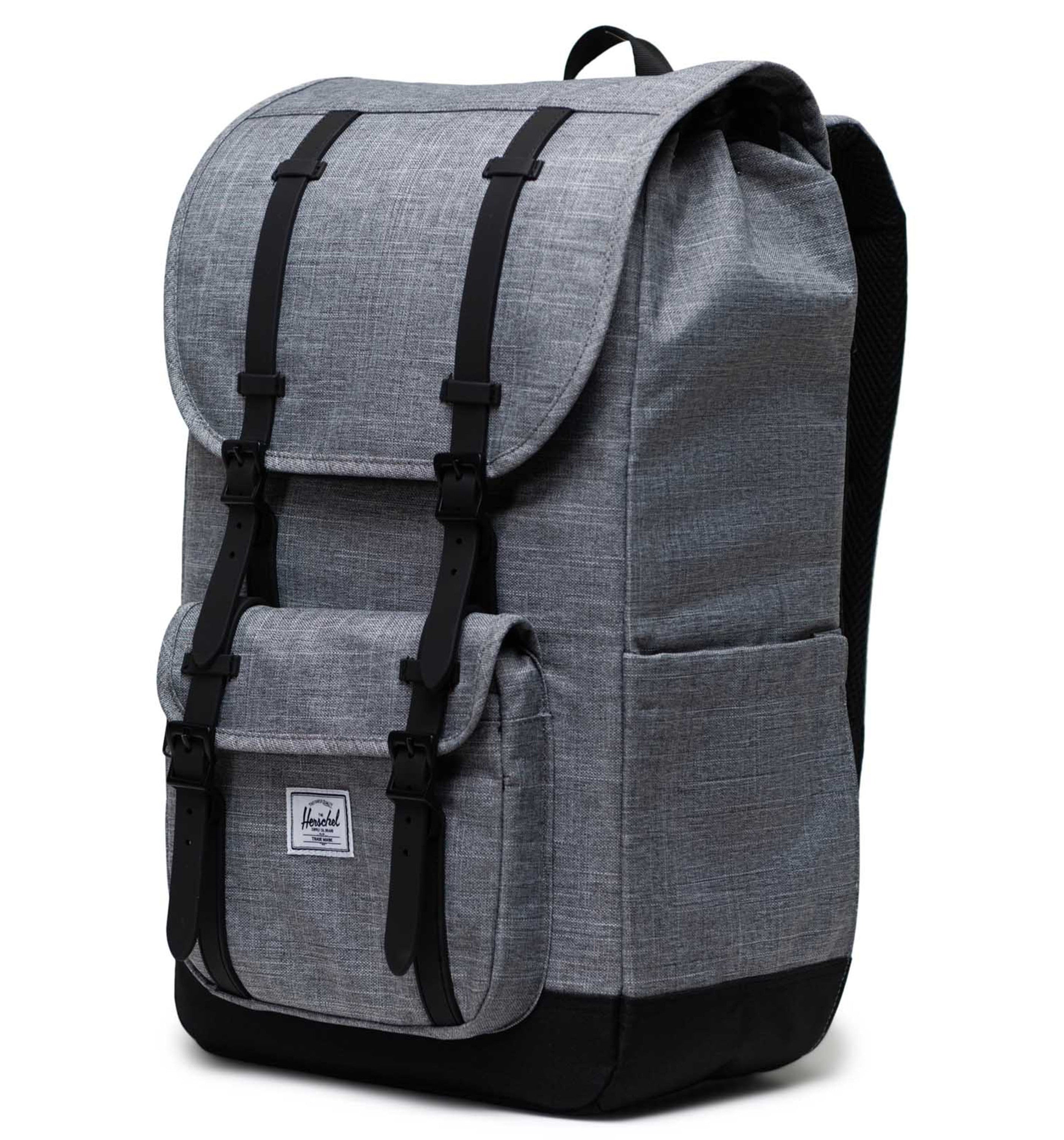 Herschel Little America Raven Crosshatch Backpack – The Travel Club PH