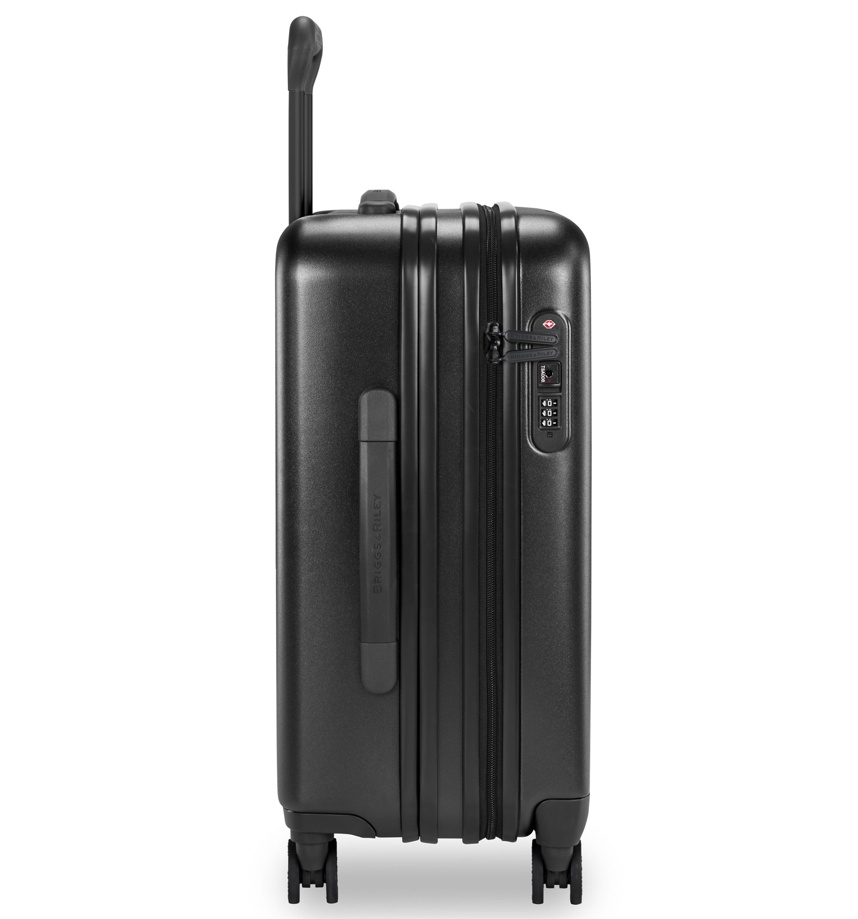 SYMPATICO INTERNATIONAL CARRY-ON EXPANDABLE SPINNER BLACK