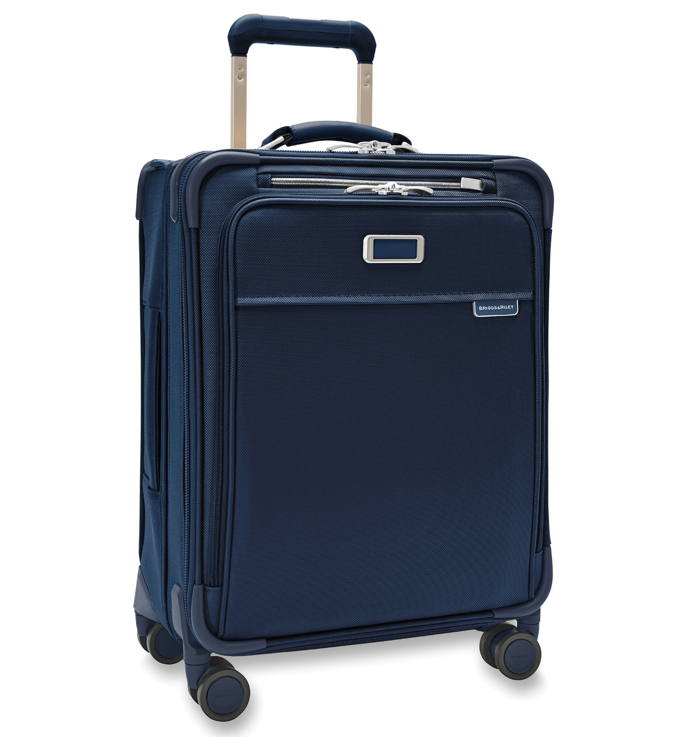 BASELINE INTERNATIONAL CARRY-ON EXPANDABLE SPINNER NAVY
