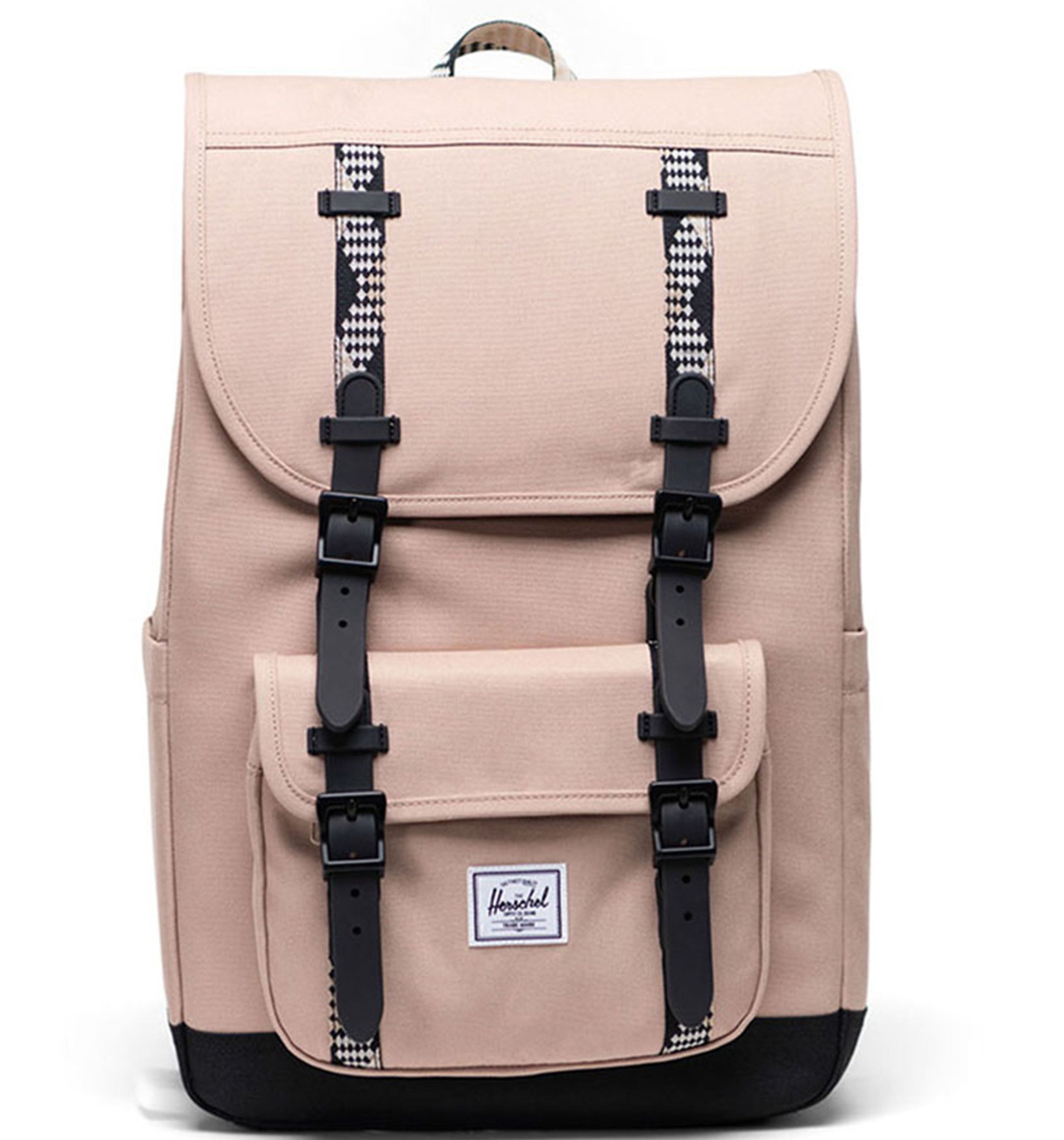 Herschel Little America Mid Volume Light Taupe Black Backpack