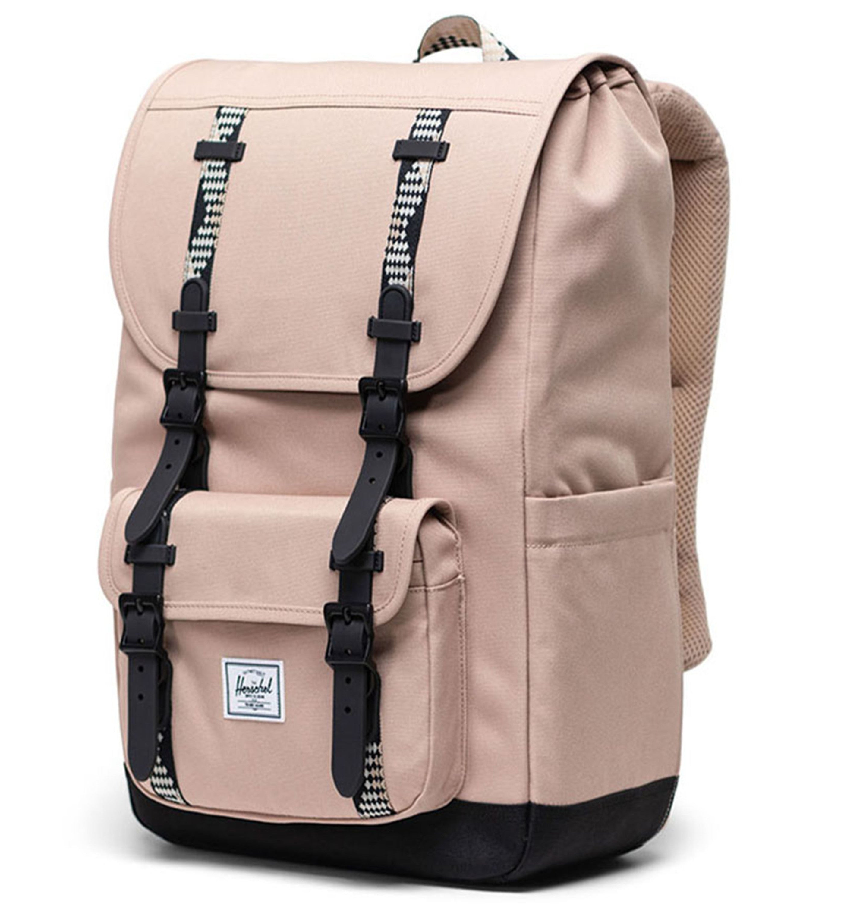 Herschel Little America Mid Volume Light Taupe Black Backpack The Travel Club PH