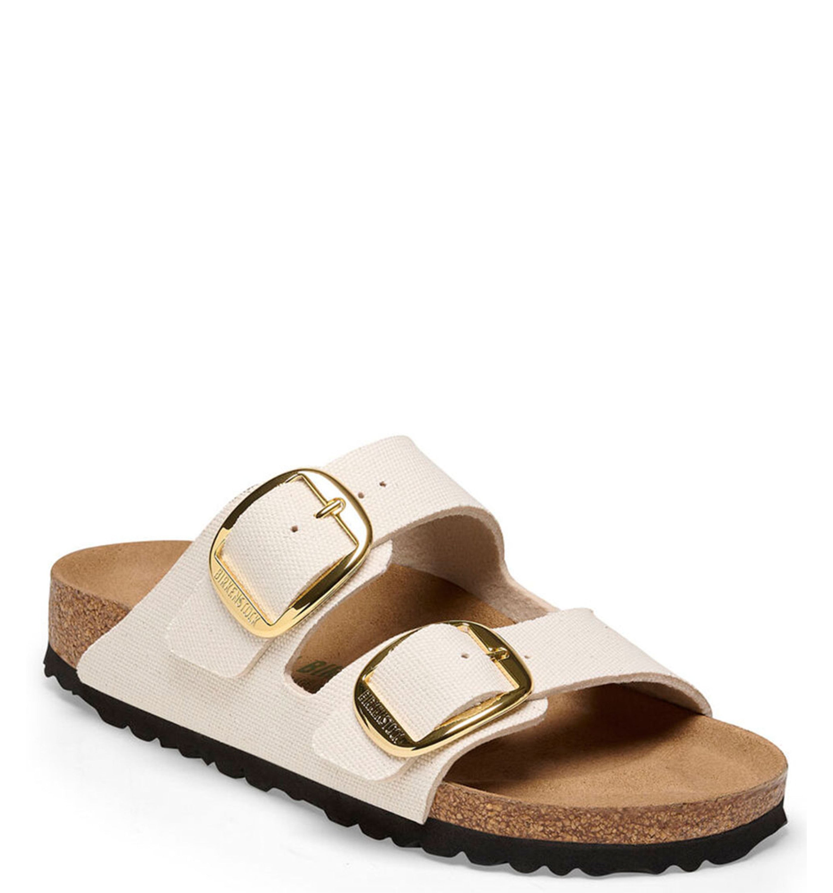 Arizona Big Buckle Rivet Logo Vegan Canvas Womens