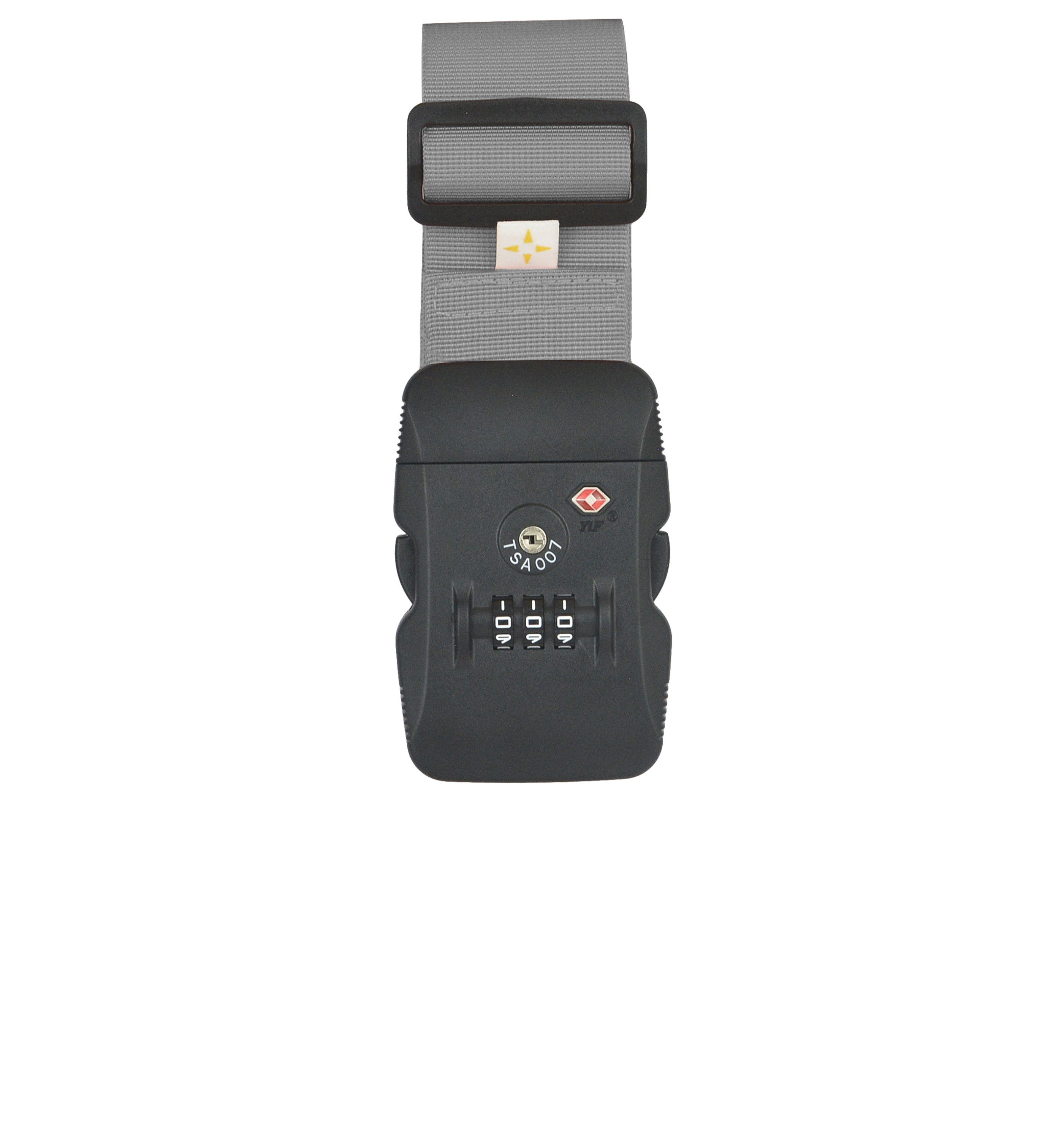 TSA LUGGAGE STRAP Peabble Grey