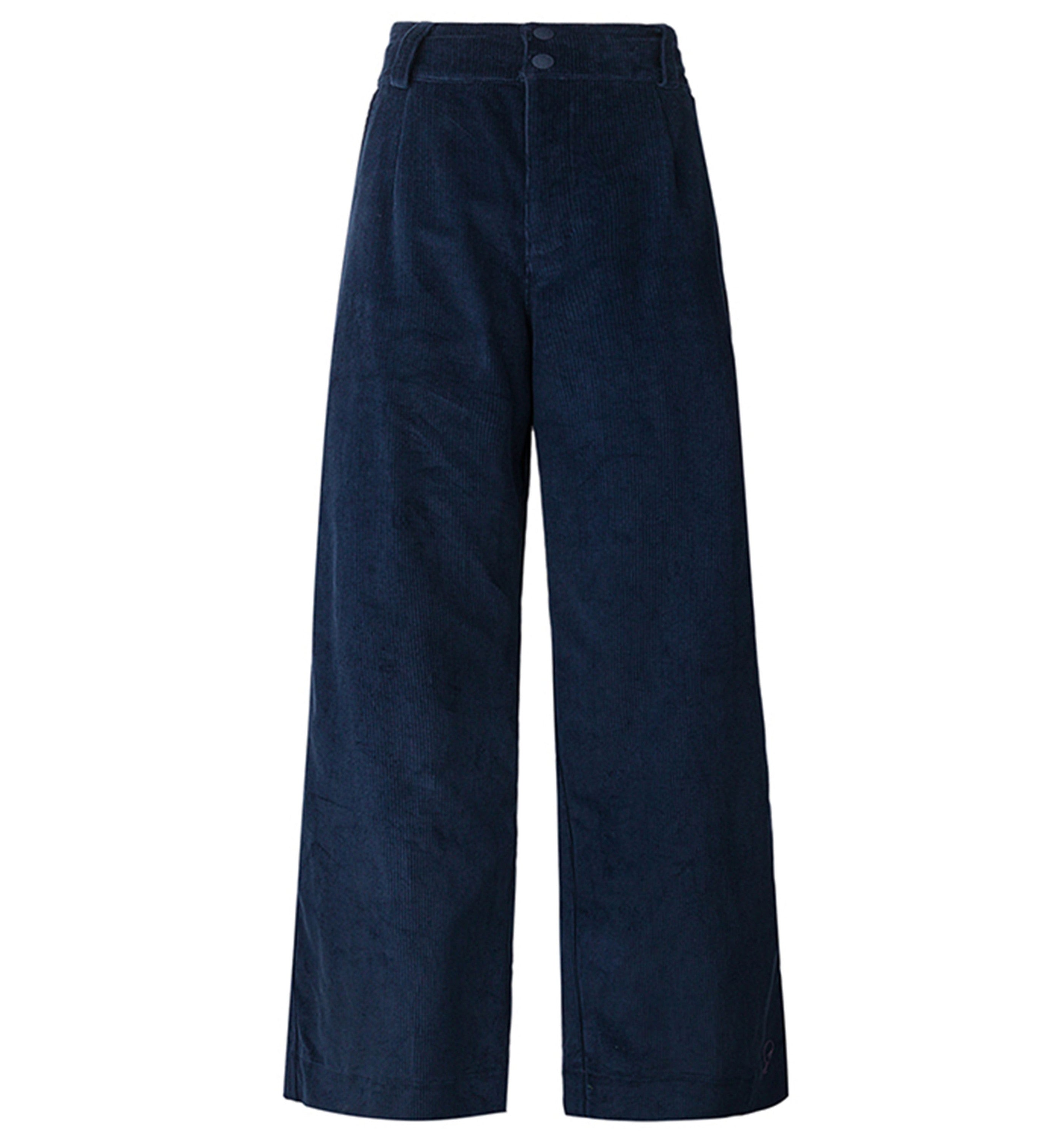 W HIGH WAIST CORD PANT