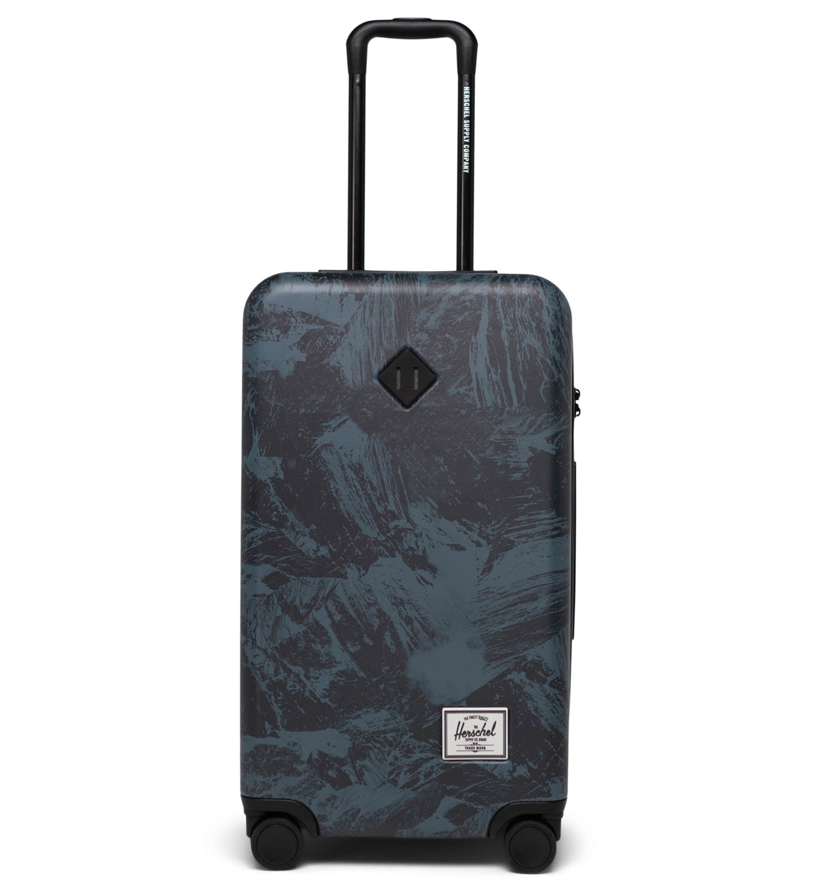 Herschel Heritage Hardshell Medium Luggage Steel Blue Shale Rock Luggage