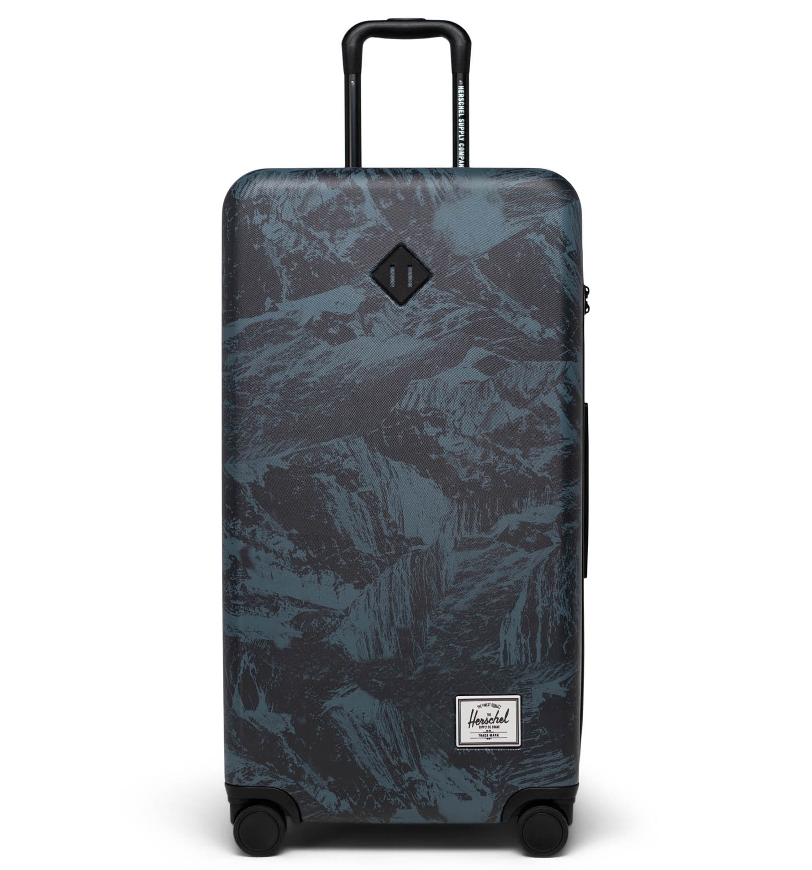 Herschel Heritage Hardshell Large Luggage Steel Blue Shale Rock Luggage