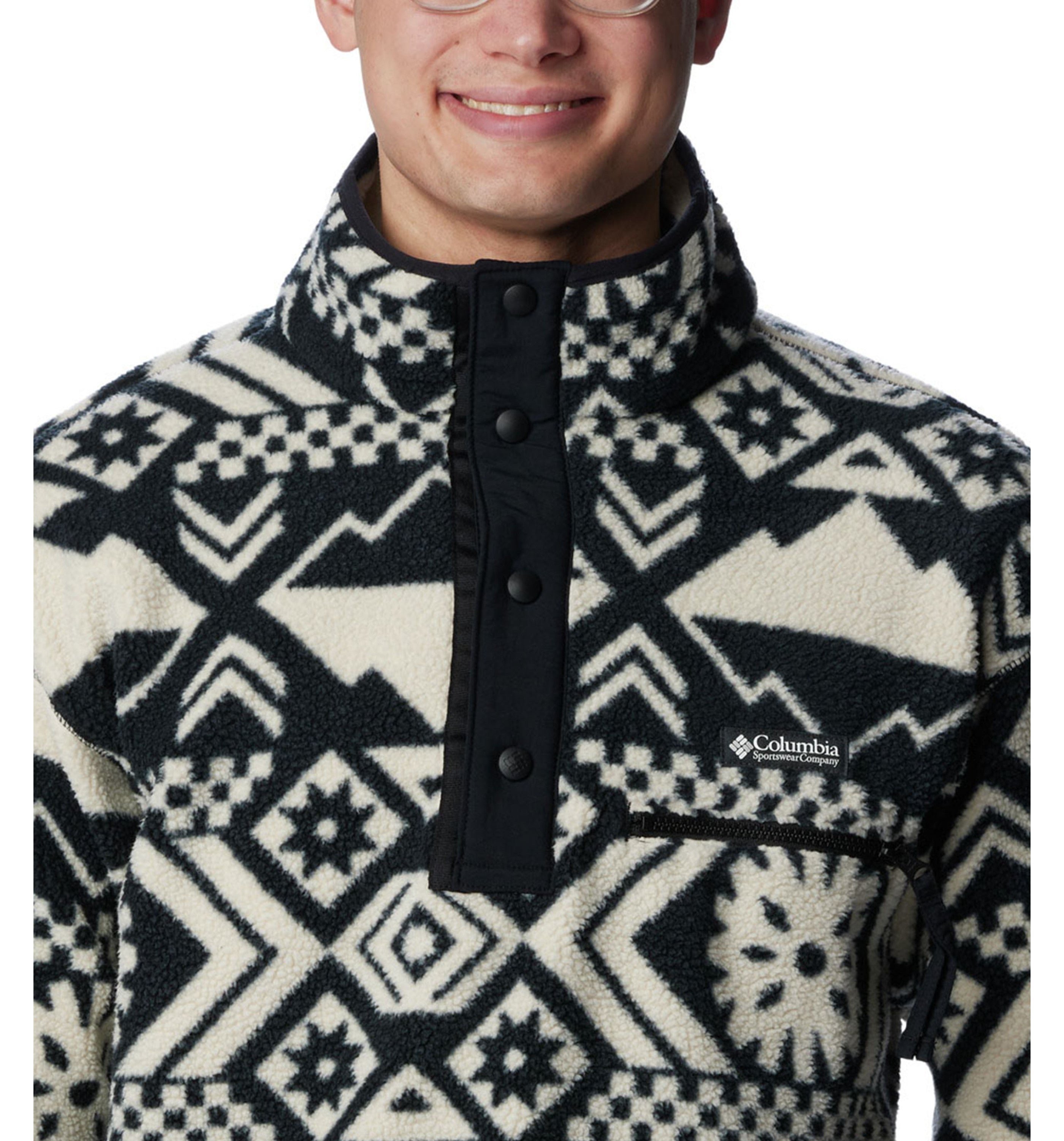 Men's Helvetia Half Snap Fleece Jacket