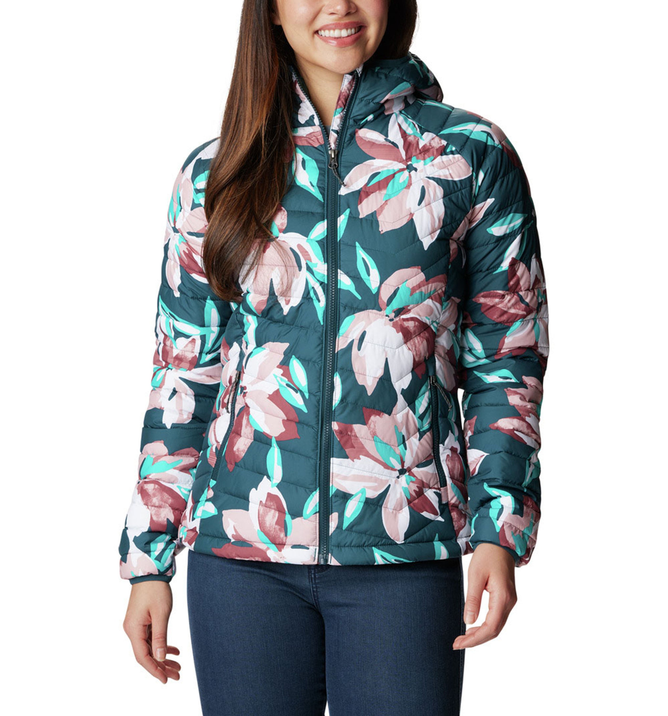 Columbia powder lite hooded womens jacket best sale