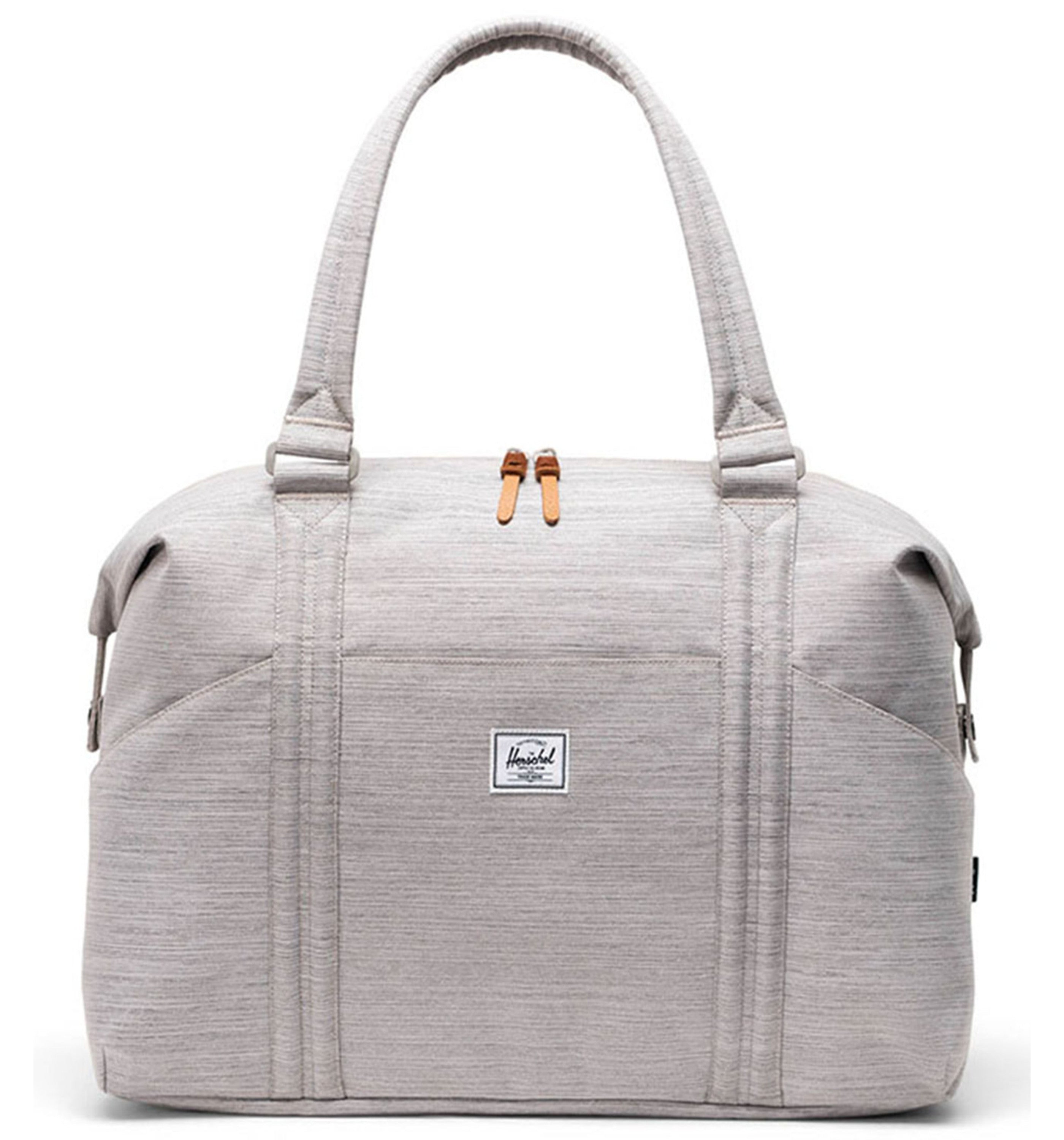 Herschel Strand Light Grey Crosshatch Duffle