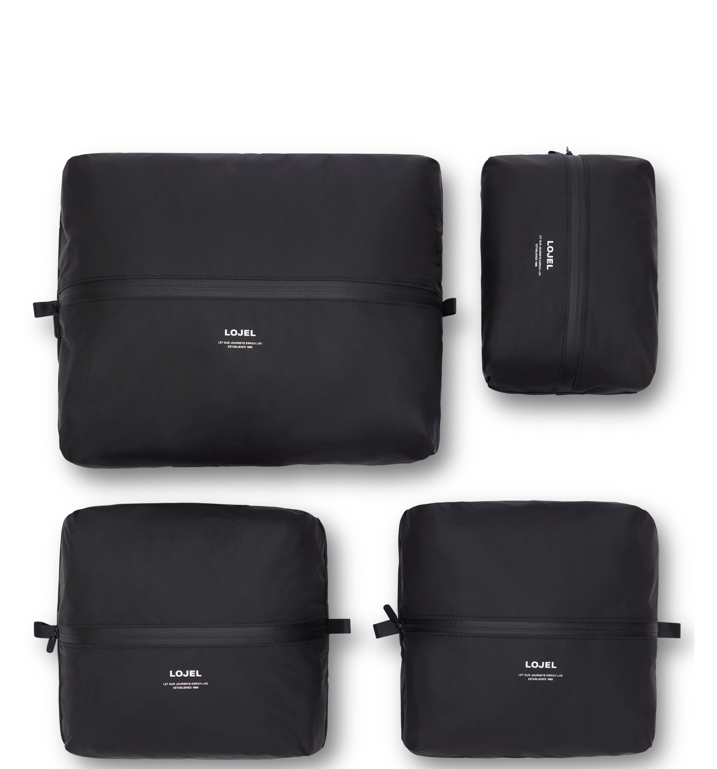 Slash Series Packing / Storage Kit X4 Matte Black