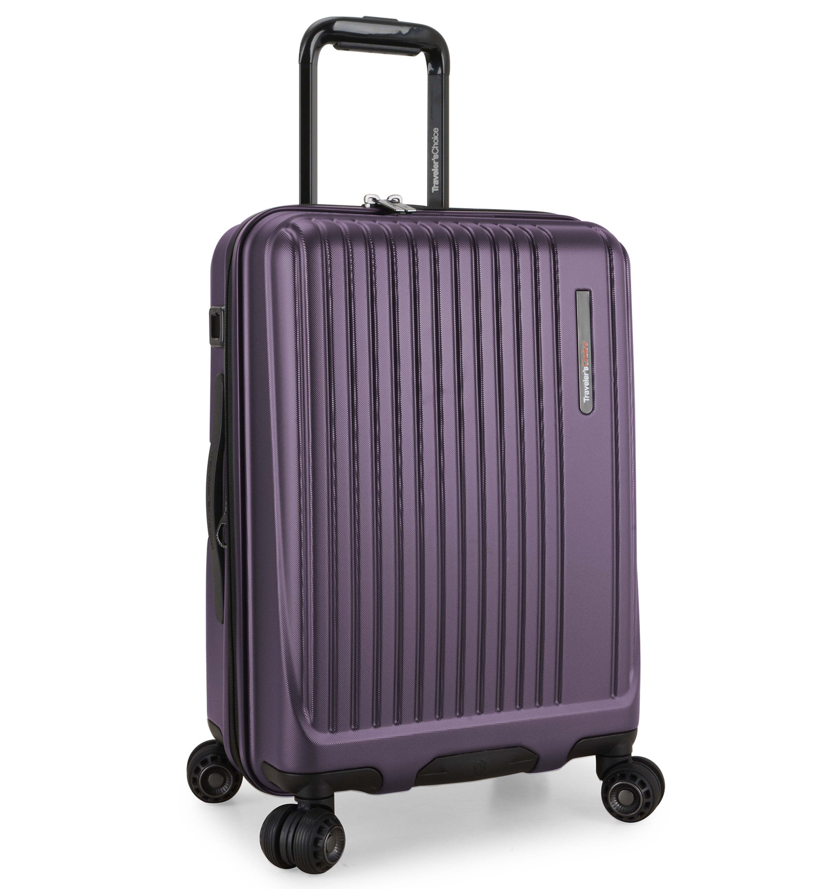 TRAVELER'S CHOICE DELMONT PURPLE 22IN (S) LUGGAGE