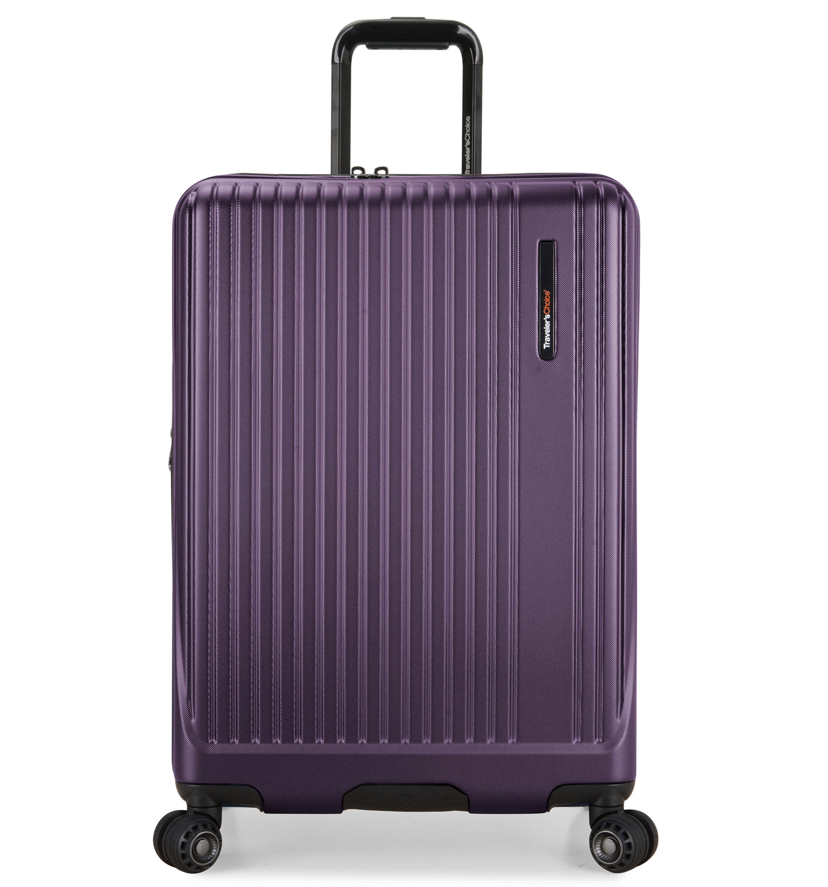 TRAVELER'S CHOICE DELMONT PURPLE 26IN (M) LUGGAGE – The Travel Club PH