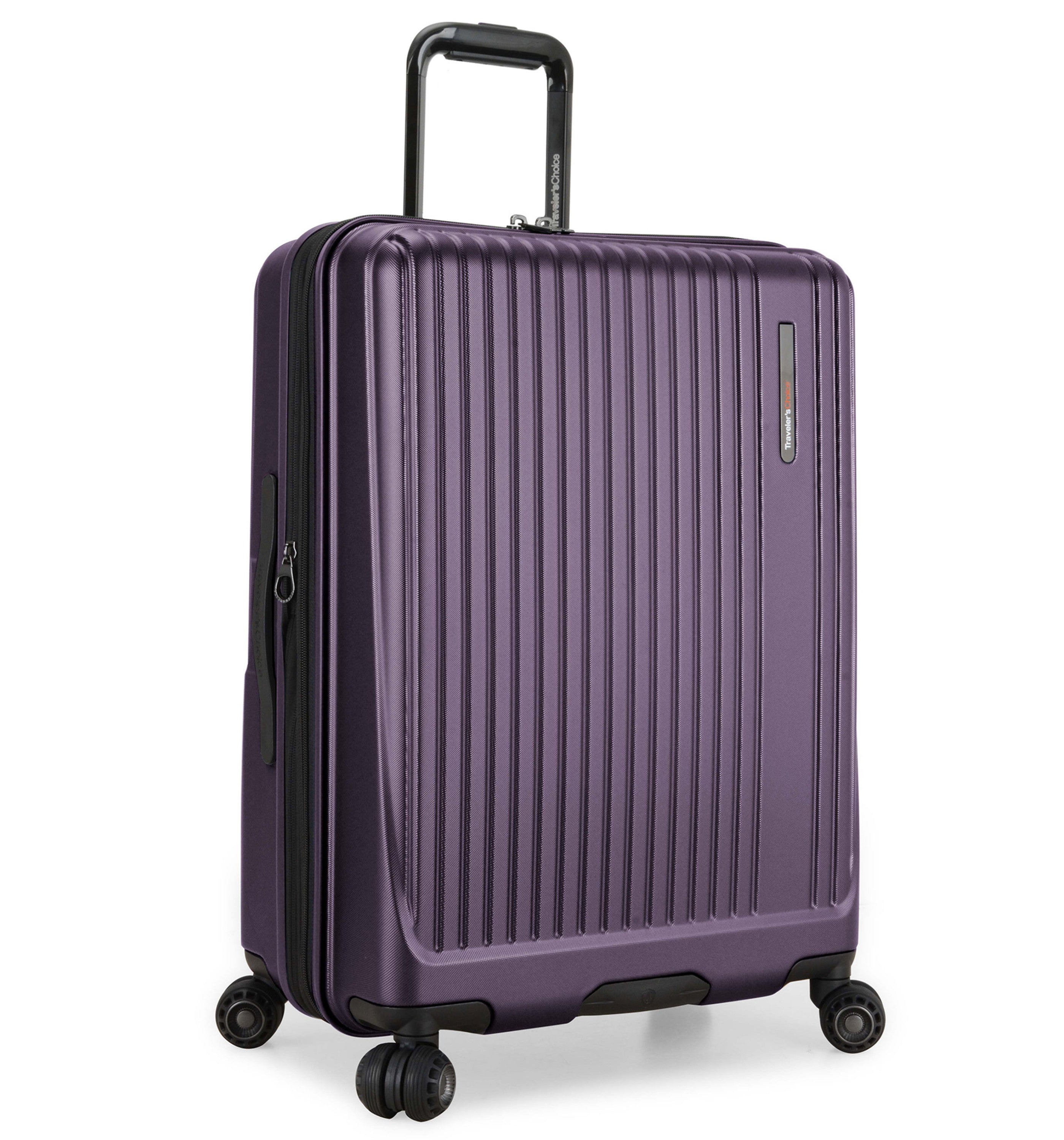 TRAVELER'S CHOICE DELMONT PURPLE 26IN (M) LUGGAGE