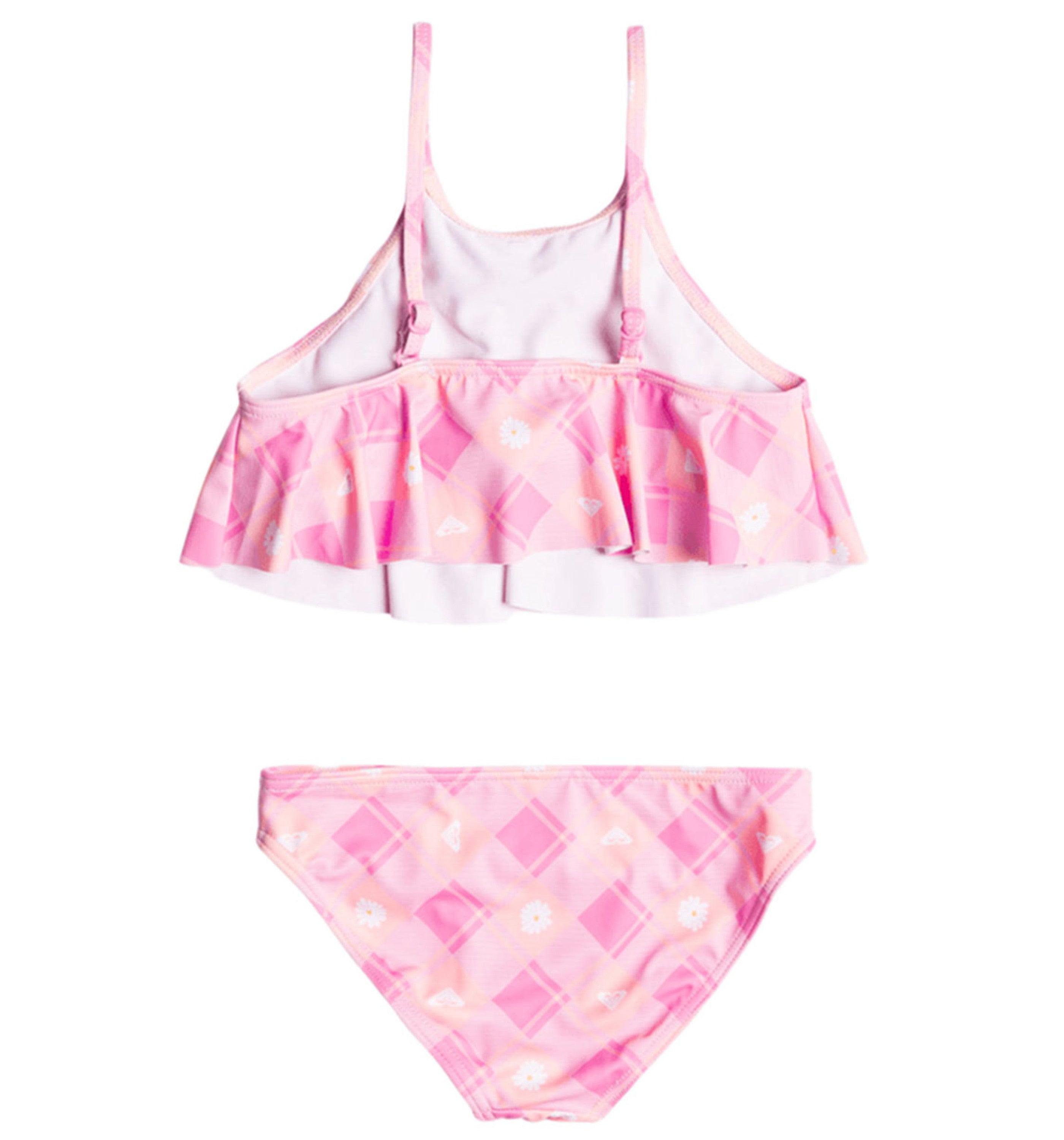 Flower Plaid Swimwear