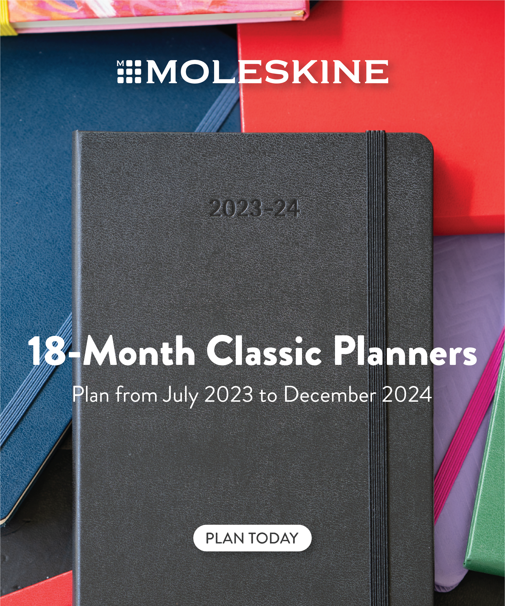 Mobile Moleskine 18-Month Classic Planners